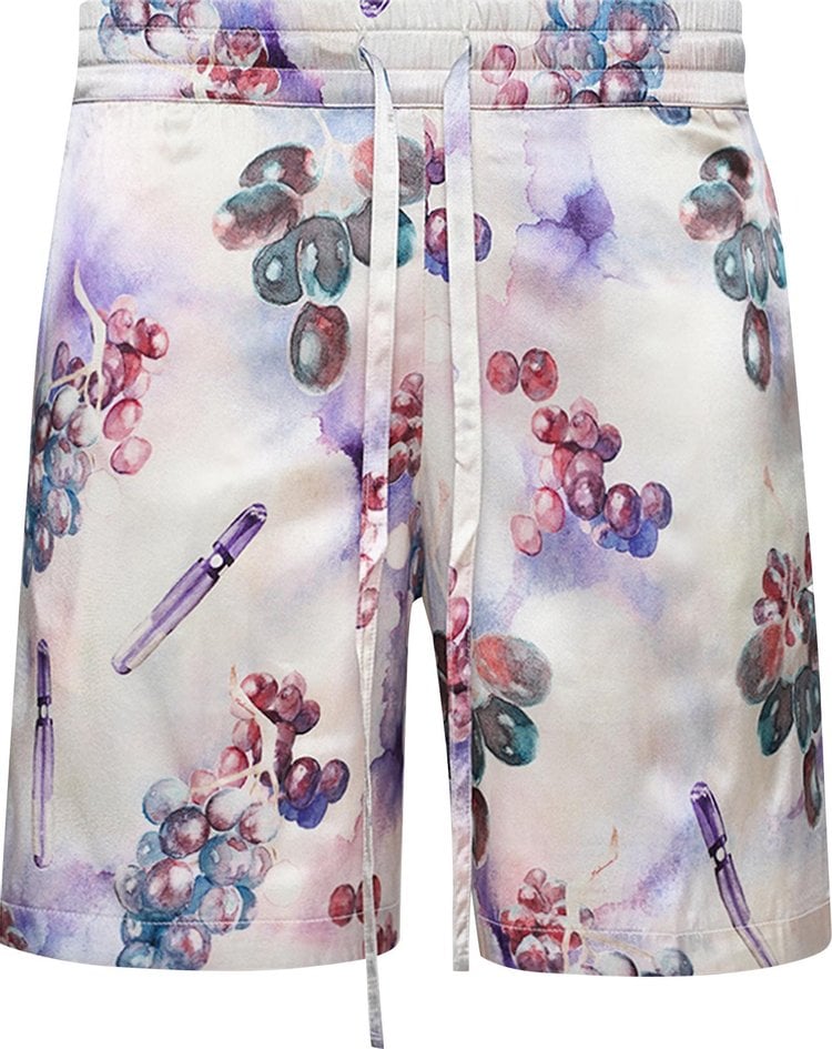 Шорты Nahmias Grape Swishers Silk Shorts 'Grape Print', фиолетовый - фото