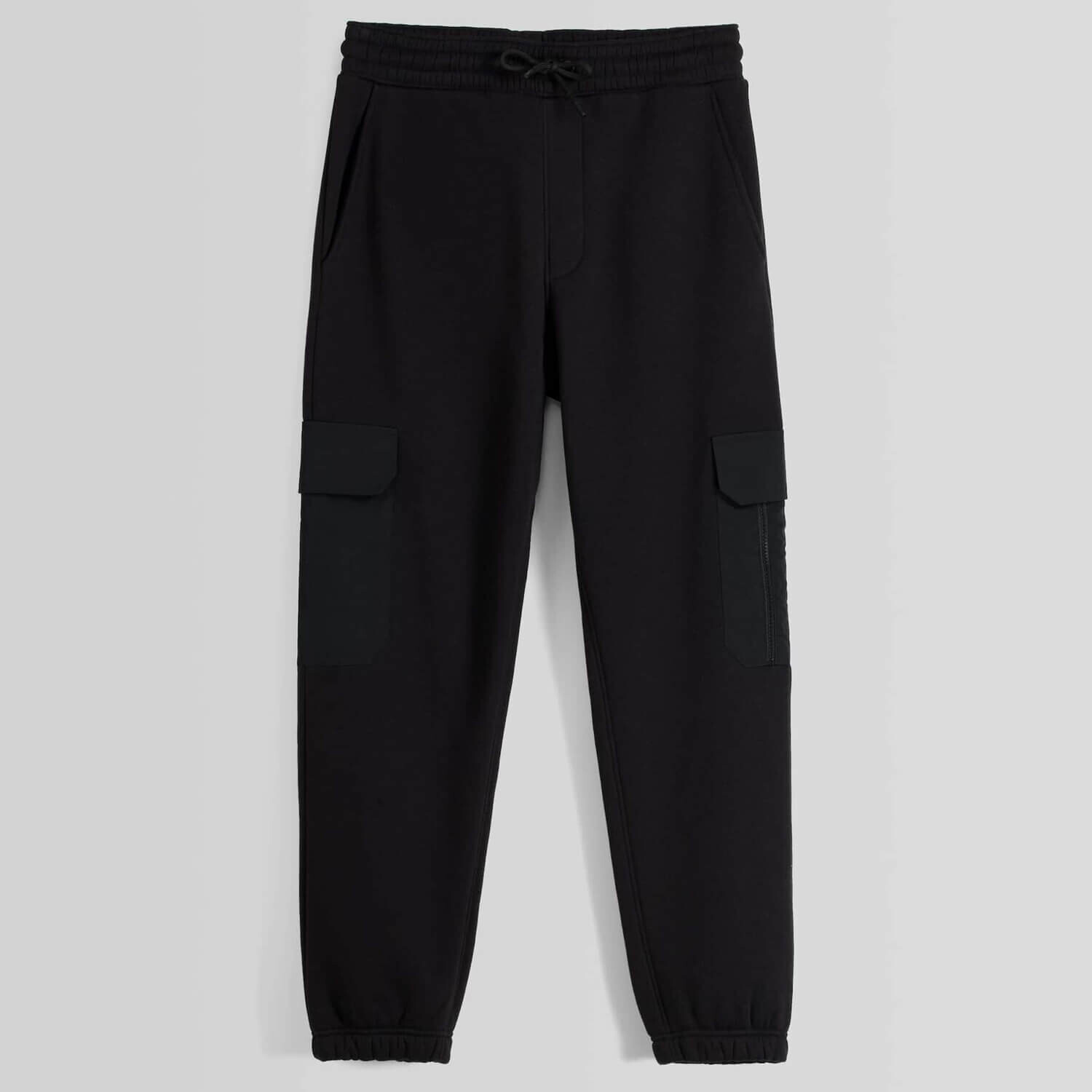 

Брюки Bershka Cargo Jogger, черный