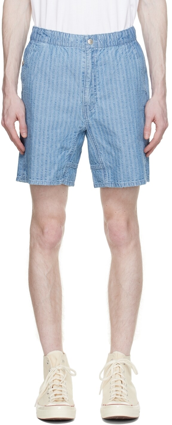 

Синие джинсовые шорты Levi's