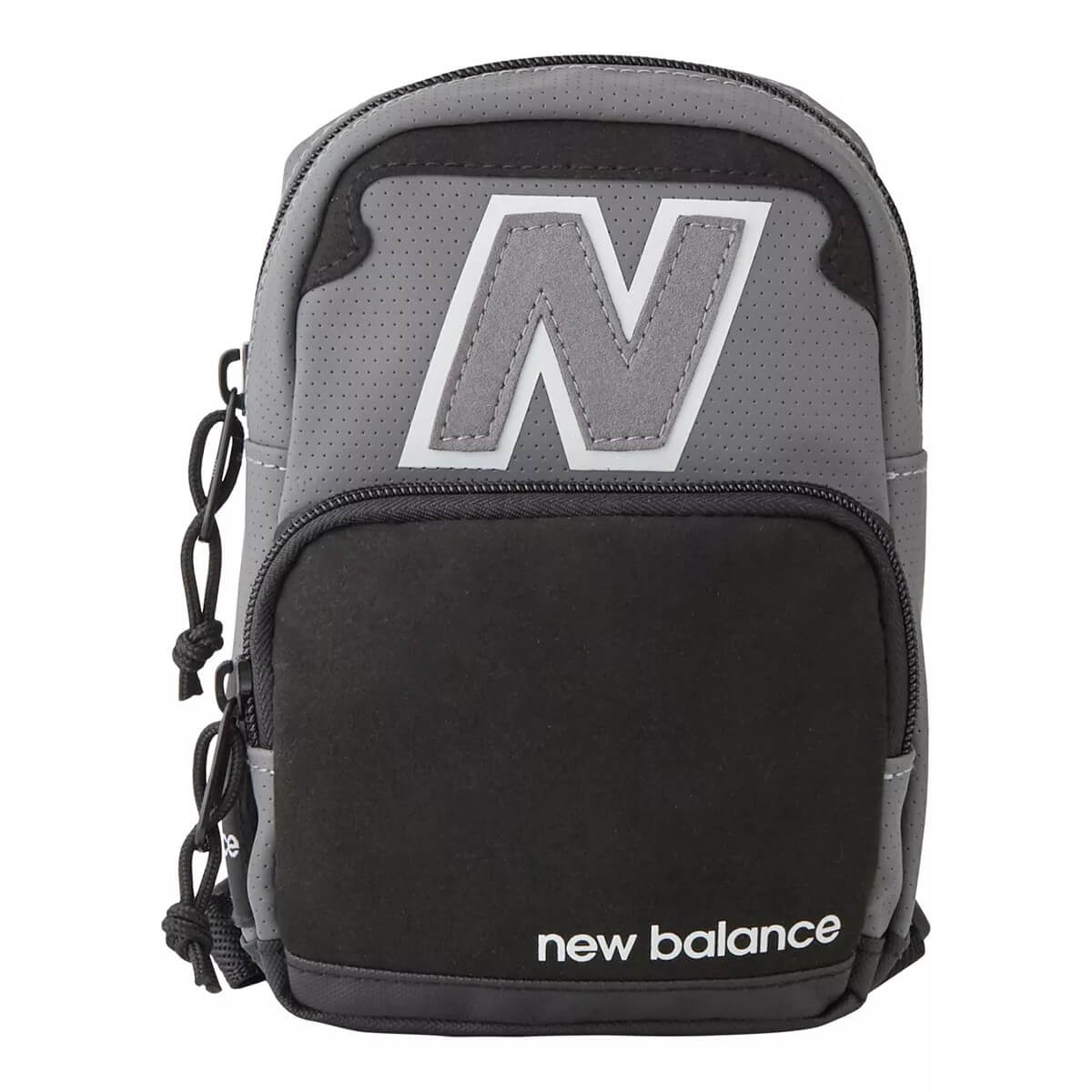 Рюкзак New Balance Legacy Micro, серый/черный