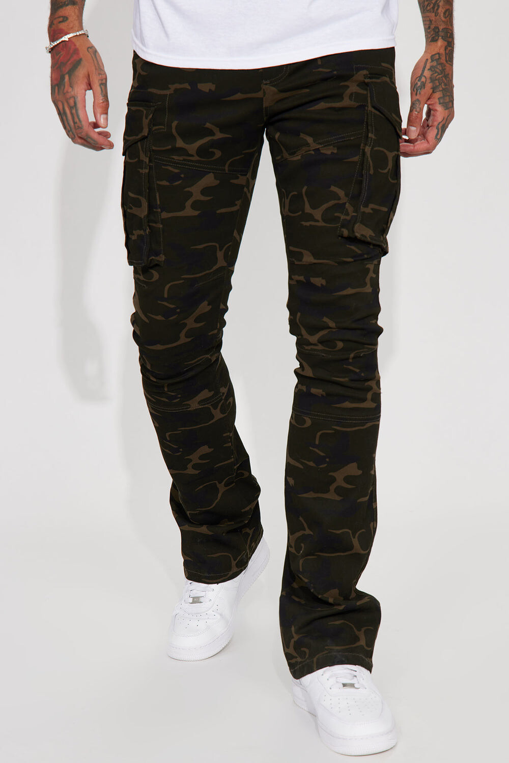 

Брюки карго Fashion Nova SM23B523, камуфляж