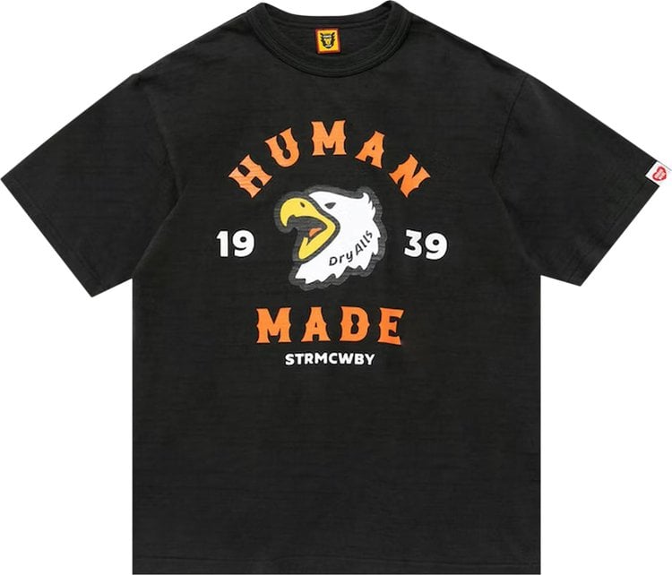 Футболка Human Made T-Shirt #7 'Black', черный - фото