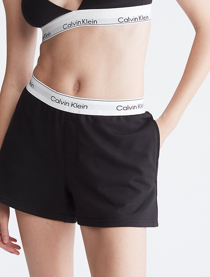

Шорты для сна Modern Cotton Lounge Calvin Klein, черный