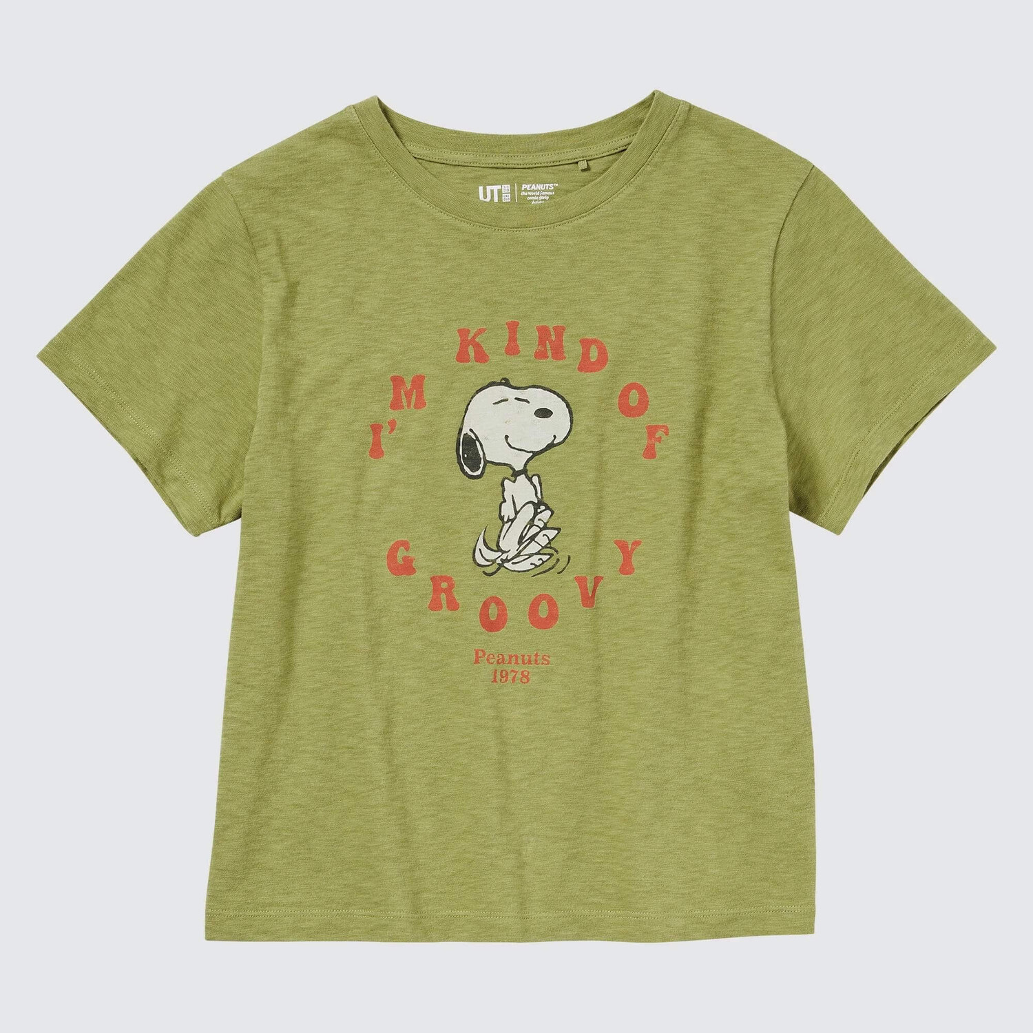 

Футболка Uniqlo UT Love, Sunshine & Peanuts, зеленый