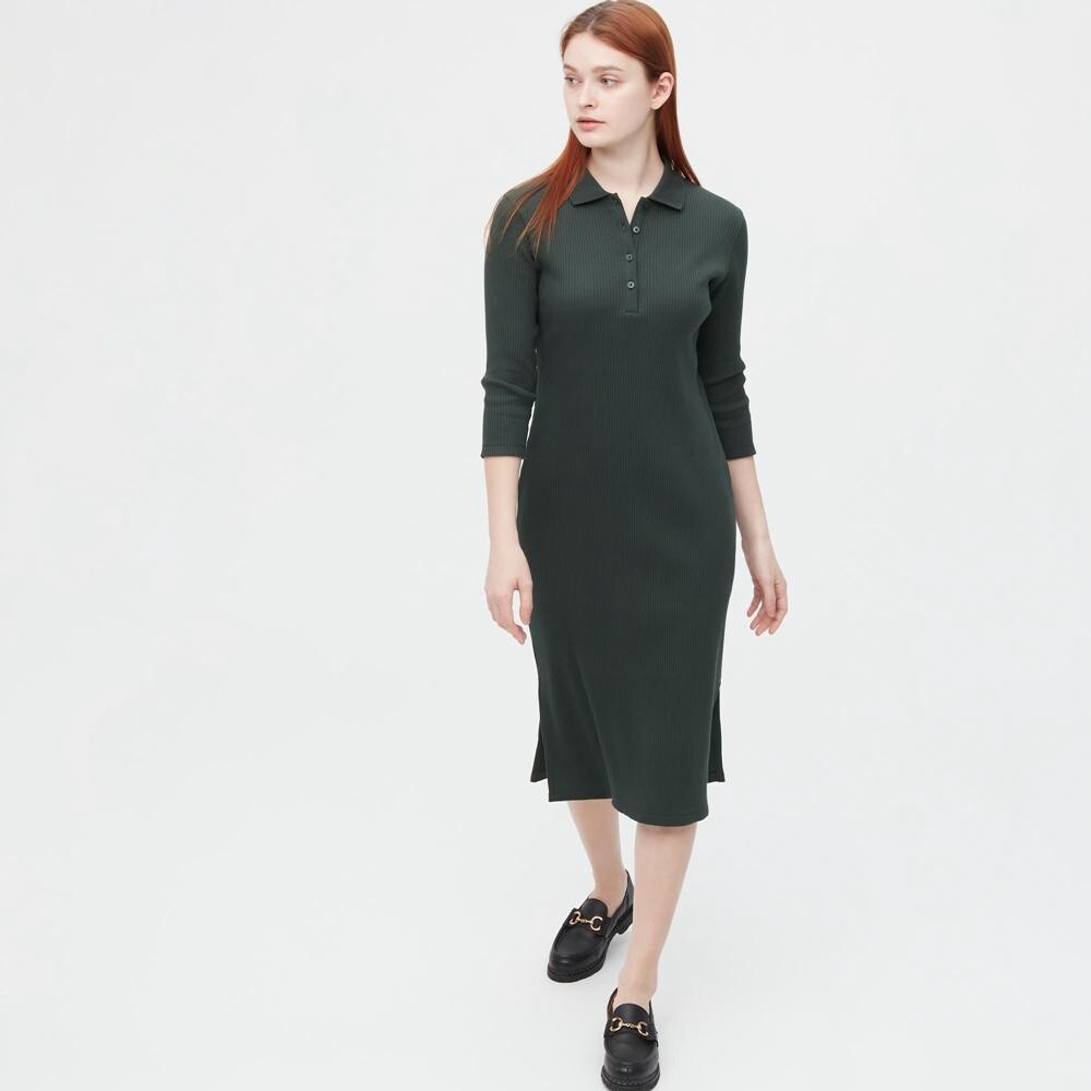 

Платье Uniqlo, зеленый