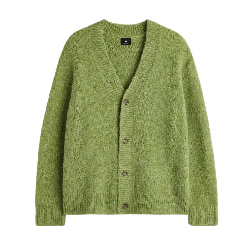 

Кардиган оверсайз H&M, зеленый