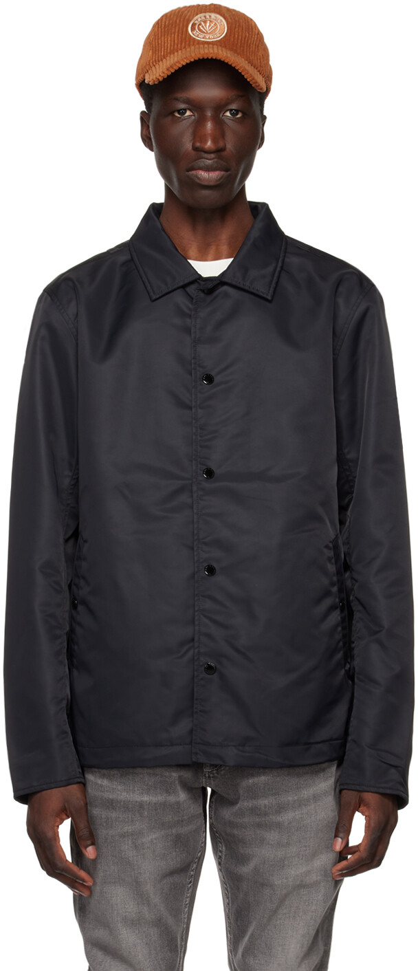 

Черная куртка с расклешенным воротником rag & bone