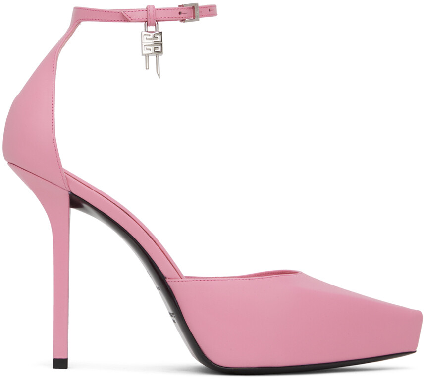 

Розовые туфли на платформе G-Lock Givenchy, Розовый, Розовые туфли на платформе G-Lock Givenchy