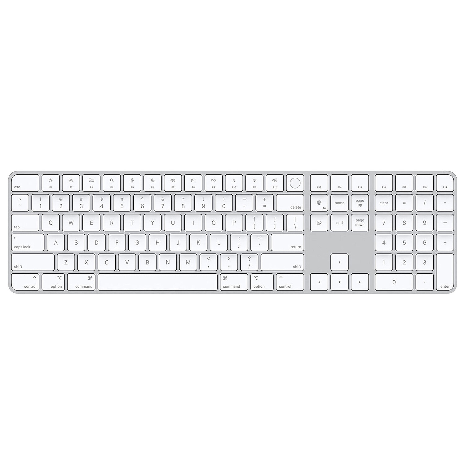 

Клавиатура Apple Magic Keyboard с Touch ID и цифровой панелью, US English