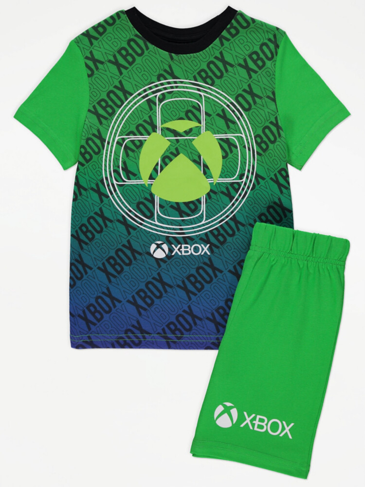 

Зеленая короткая пижама Xbox George., зеленый