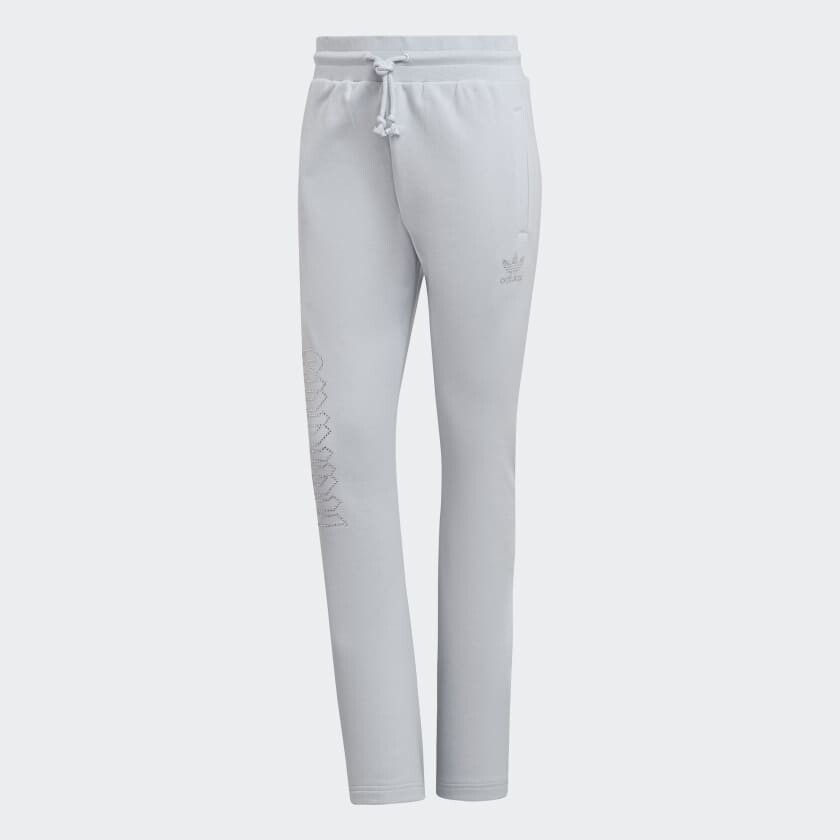 

Спортивные брюки adidas 2000 Luxe Open Hem Track, светло-голубой