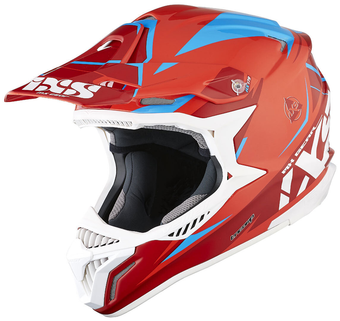 

Шлем IXS HX 179 Flash, красно-синий