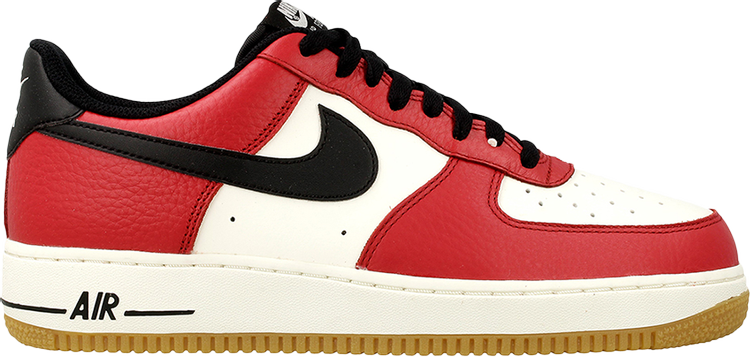 Nike air force store 1 low gym red