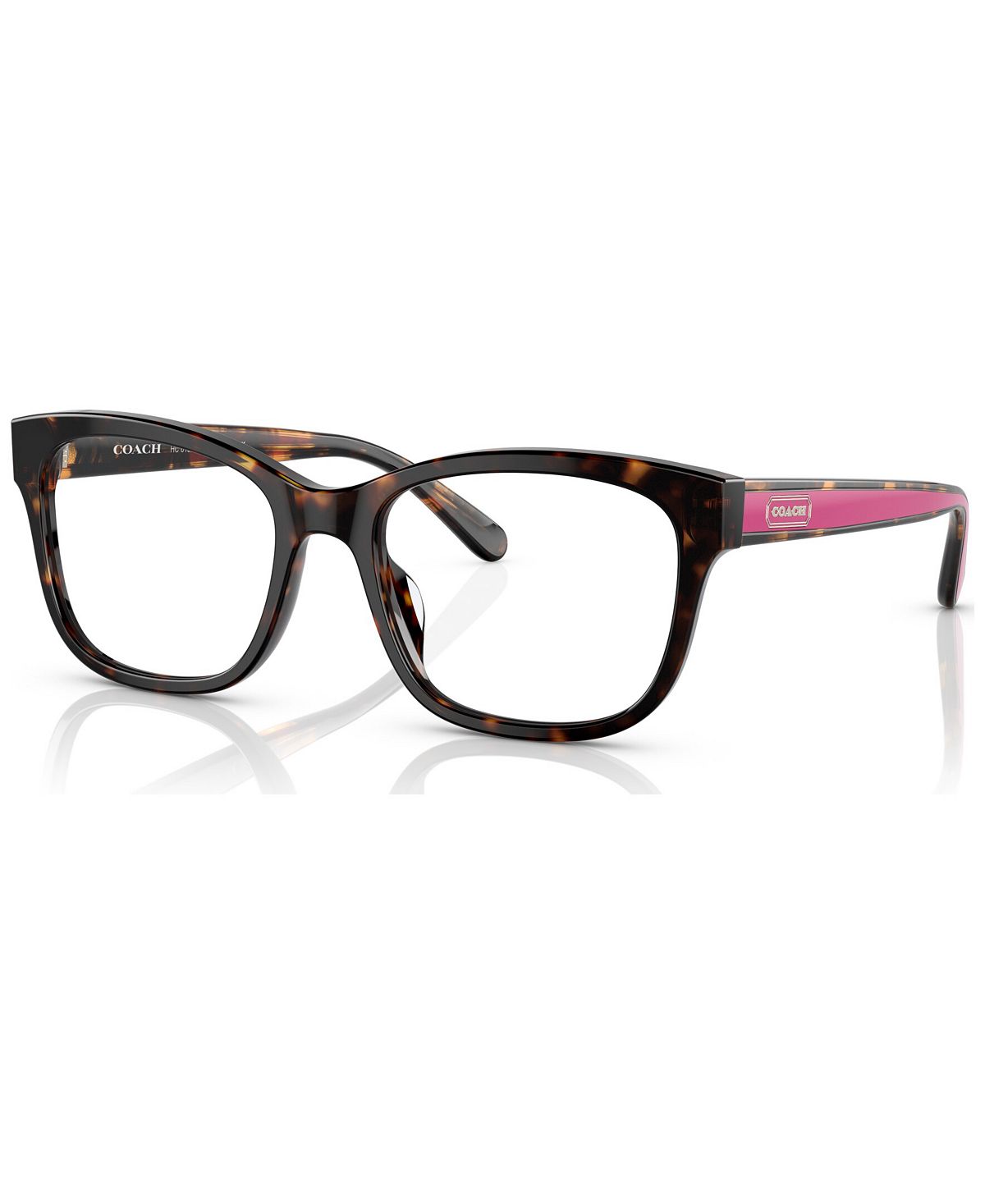 цена Женские квадратные очки, hc6197u53-o COACH, мульти
