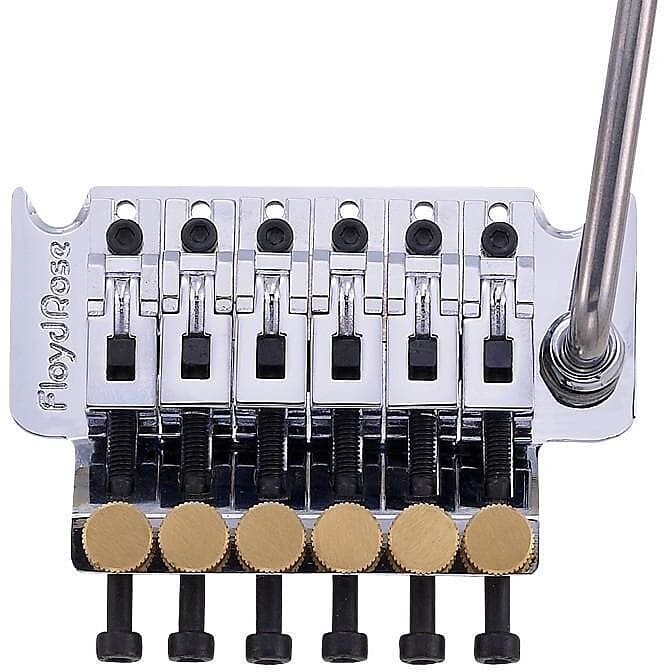 

Floyd Rose FRT1001984 Оригинальная система тремоло 1984 года — хром
