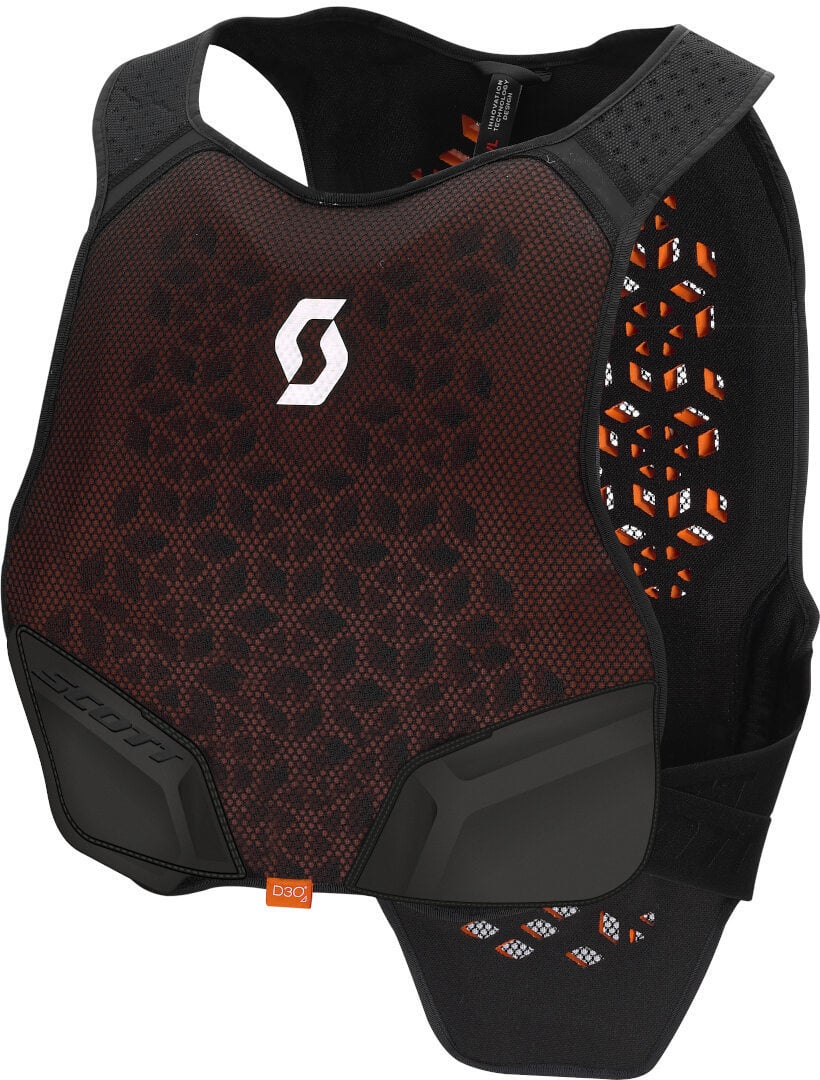 

Бронижелет Scott Softcon Air Body Armor с боковыми ремнями, черный/красный