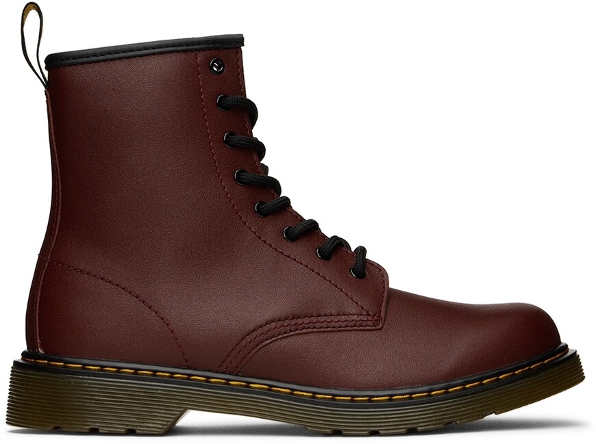 

Детские ботинки Burgundy 1460 Softy T Little Kids Dr. Martens