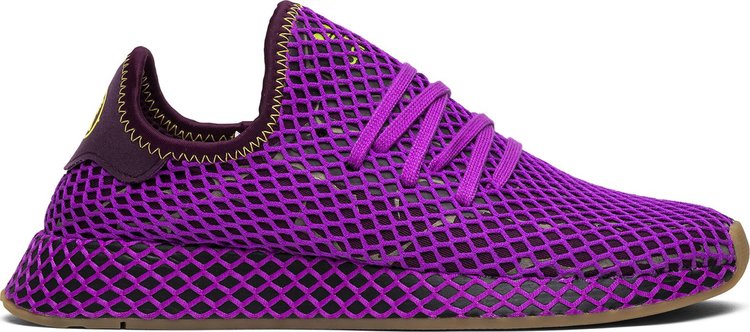 цена Кроссовки Adidas Dragon Ball Z x Deerupt 'Son Gohan', фиолетовый