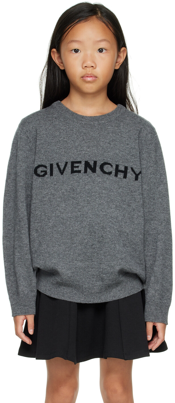 

Детский серый свитер 4G Givenchy