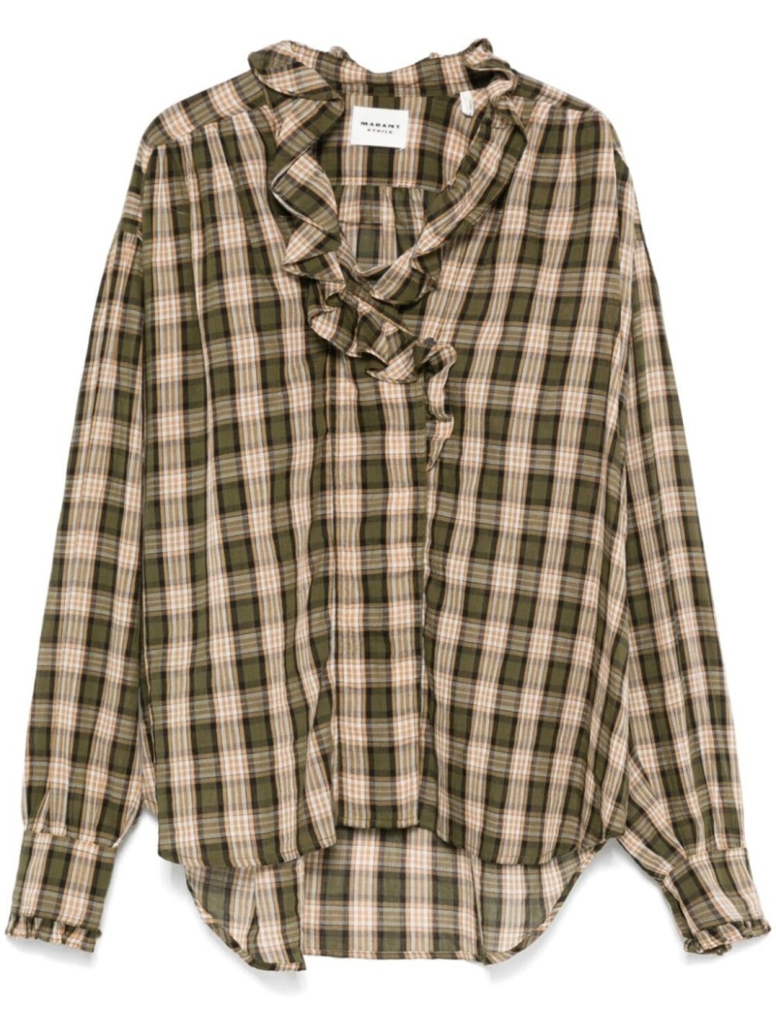 

MARANT ÉTOILE блузка Pamias, нейтральный цвет