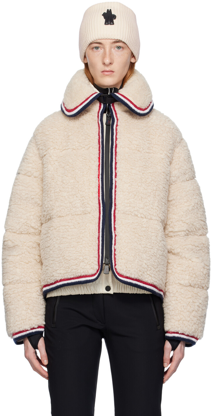

Moncler Grenoble Off-White Пуховик Eterlou