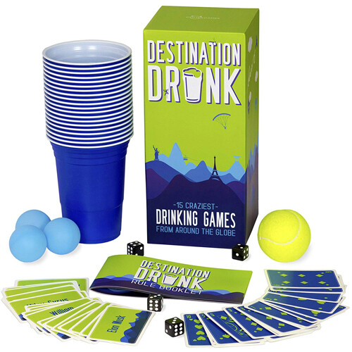 

Настольная игра Destination Drunk – 15 Craziest Drinking Games From Around The Globe VR Distribution
