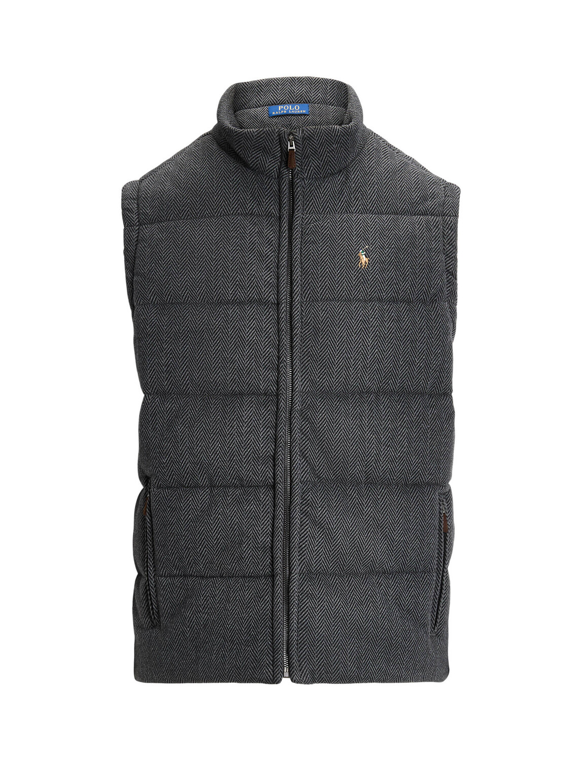 

Стеганый жилет Polo Ralph Lauren, серый