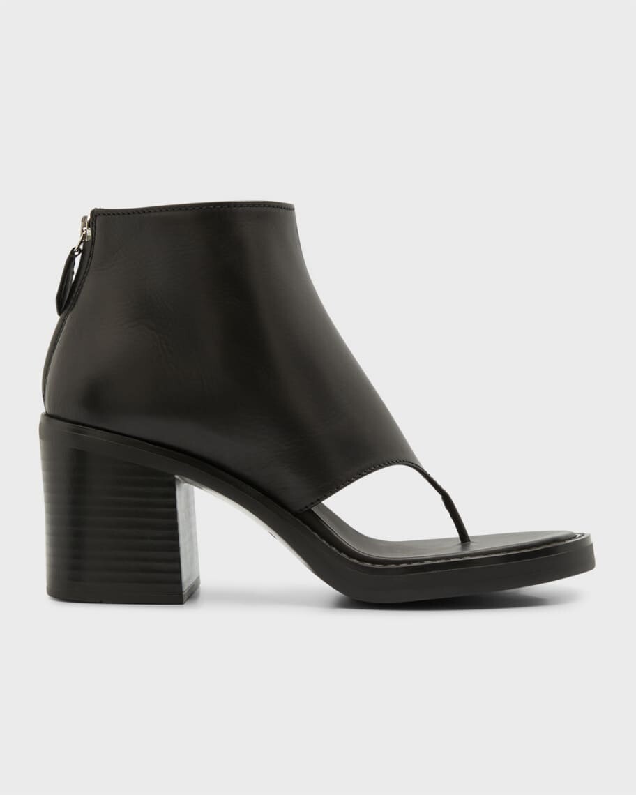 

Ботильоны на ремешках из телячьей кожи Miu Miu