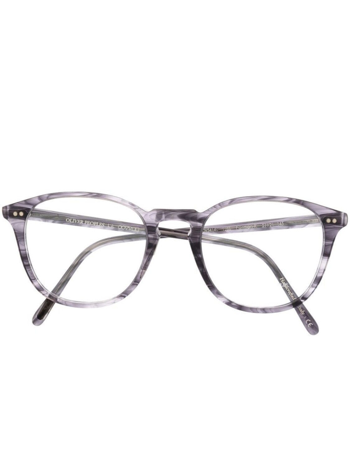 

Oliver Peoples очки в круглой оправе, серый