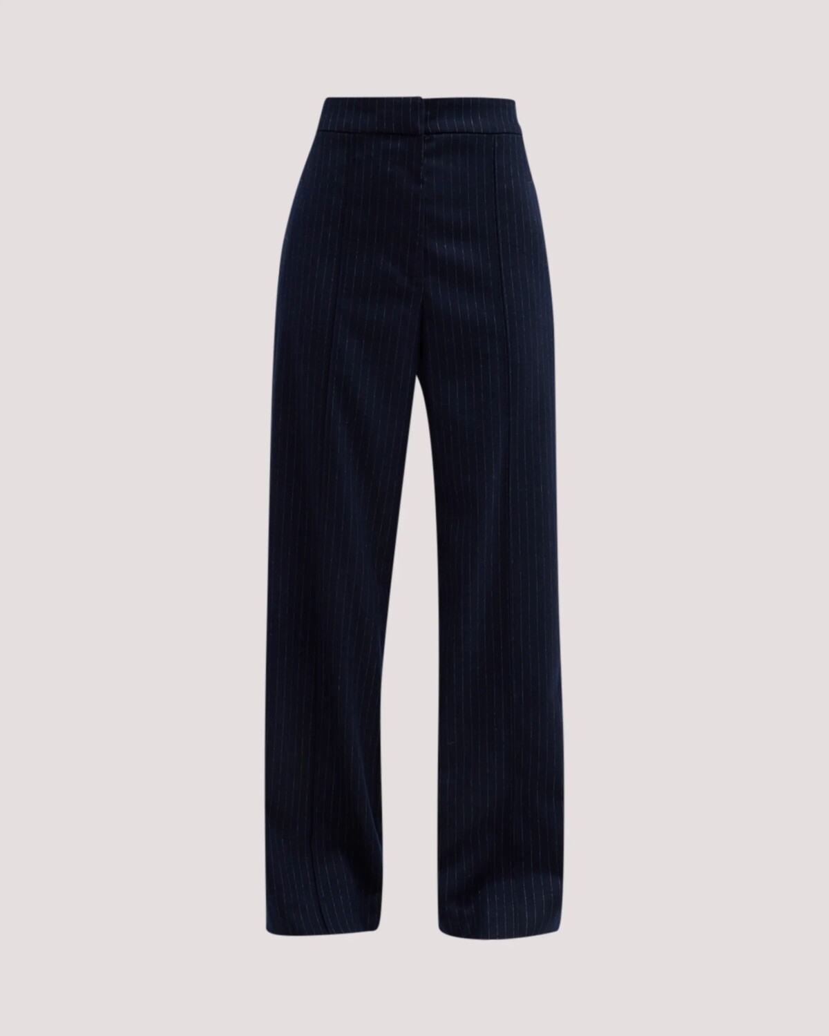 

Брюки прямого кроя в тонкую полоску Olena Brochu Walker, цвет Baltic Pinstripe