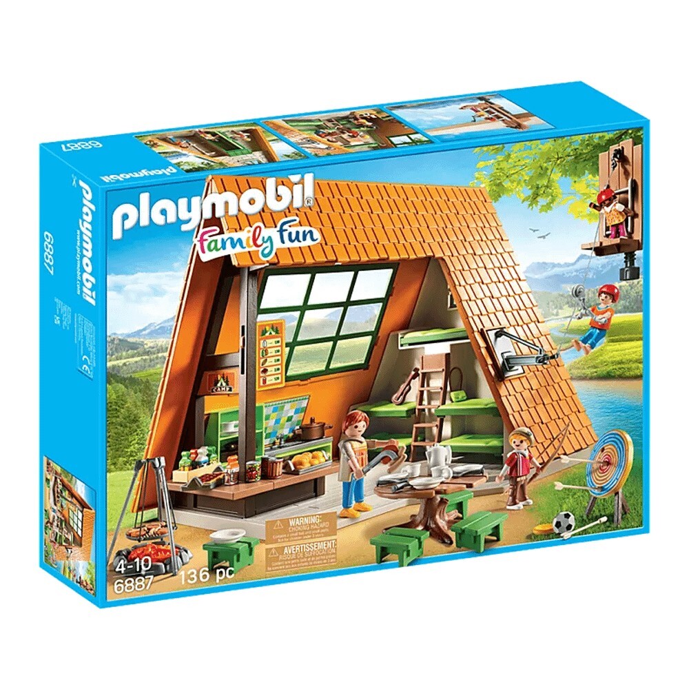

Конструктор Playmobil 6887 Большой туристический лагерь