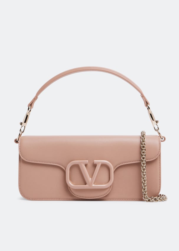 Сумка VALENTINO GARAVANI Locò shoulder bag, розовый