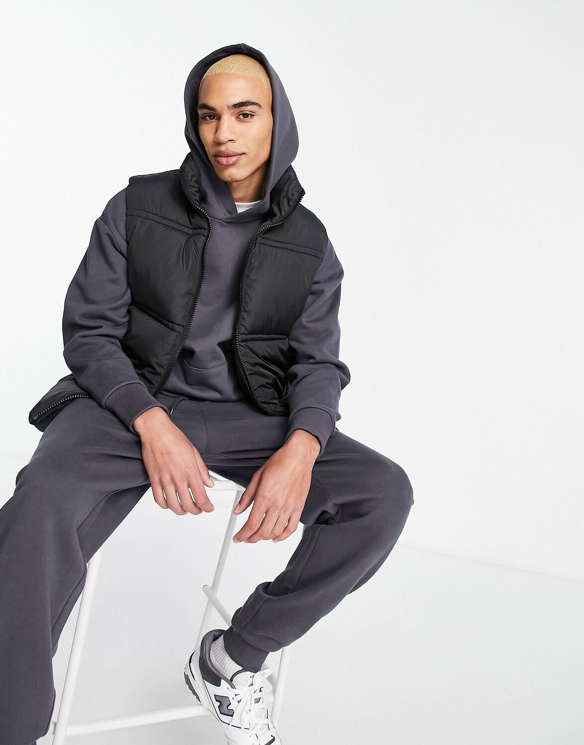 

Черная пуховая куртка ASOS DESIGN