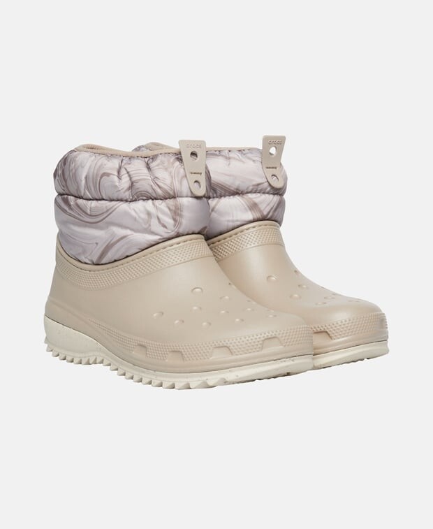 

Зимние ботинки Crocs, бежевый