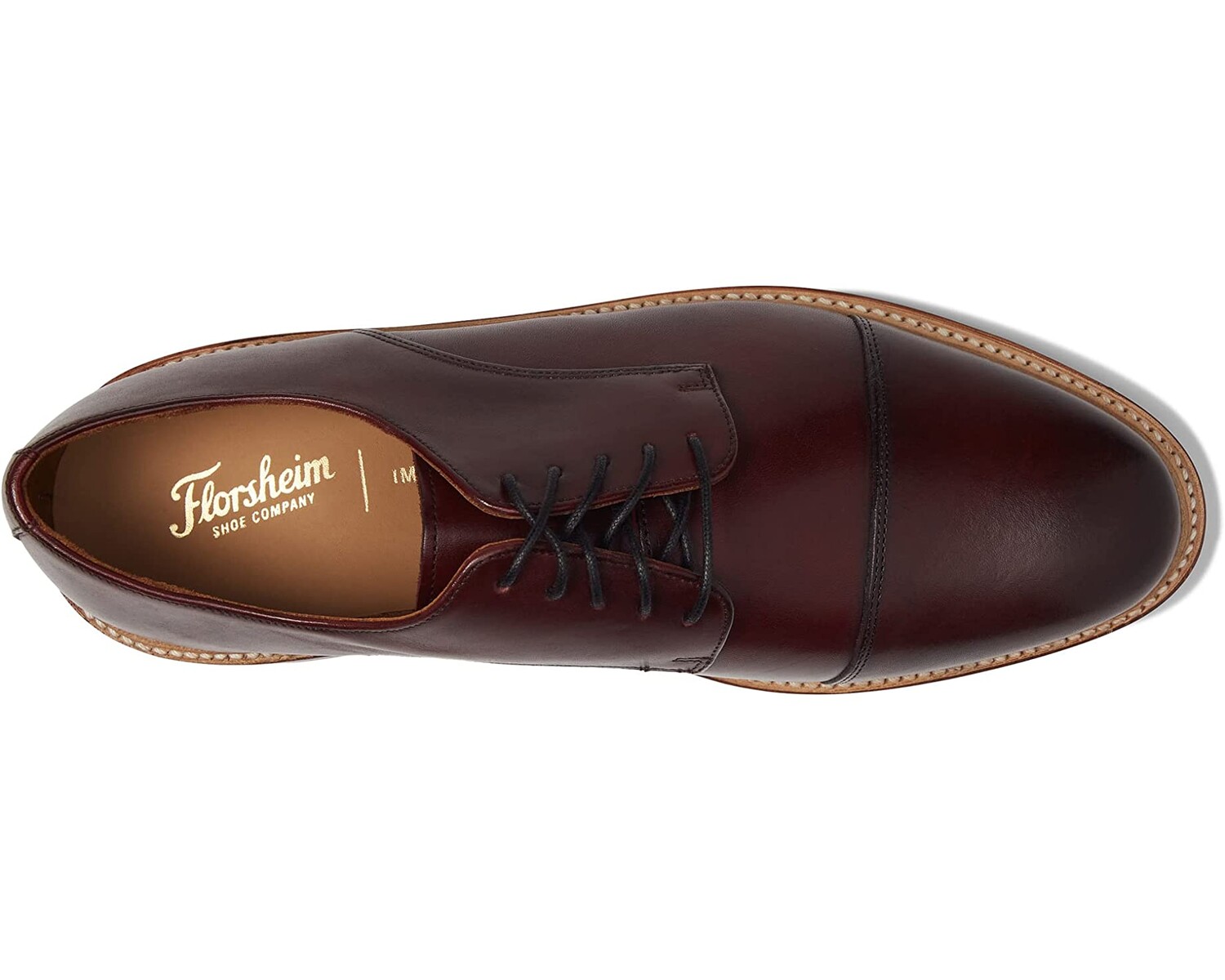 

Оксфорды Annuity Cap Toe Oxford Florsheim, бургундия