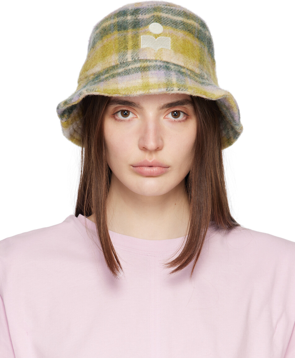 

Желтая панама Haley Isabel Marant