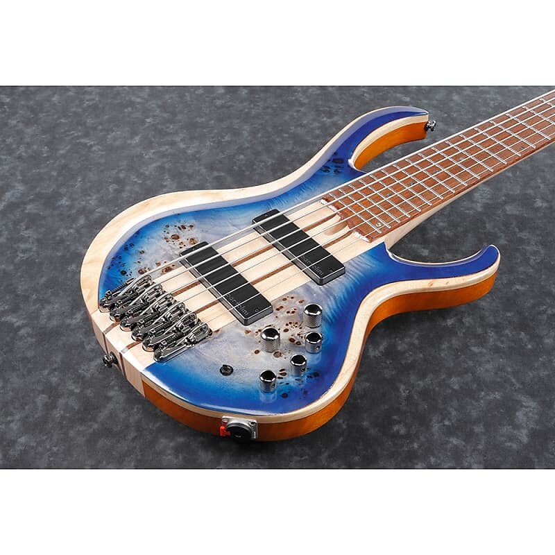 

Ibanez BTB846CBL Стандартная 6-струнная электрическая бас-гитара BTB, гриф Jatoba, цвет Cerulean Blue Burst L