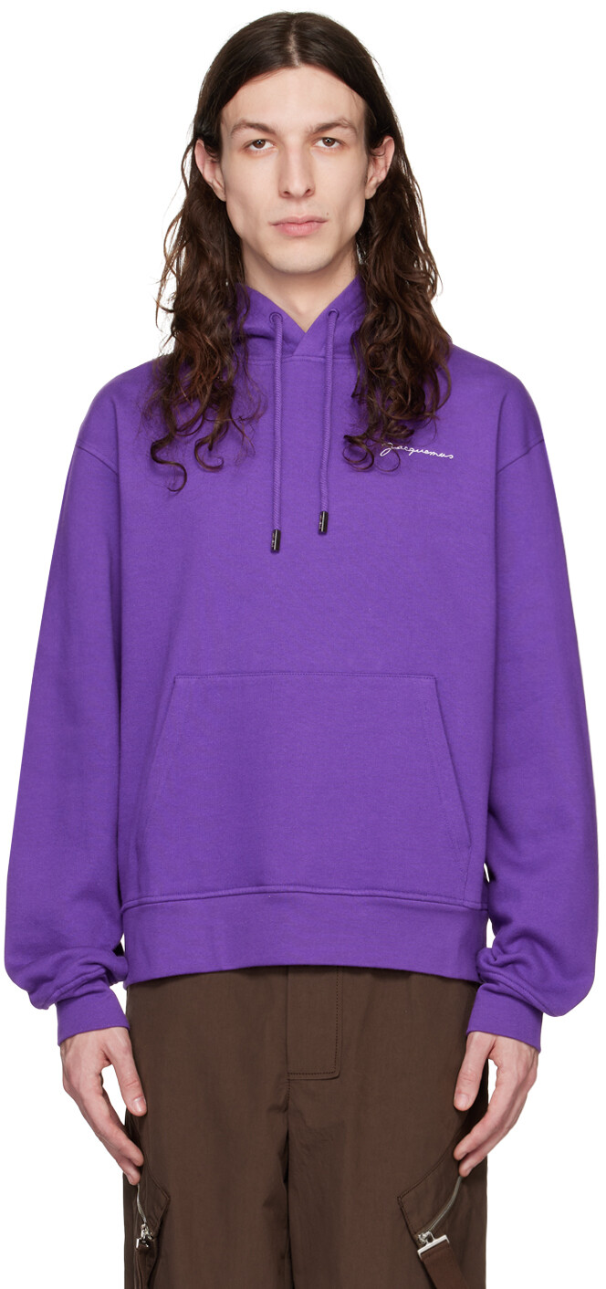 

Худи фиолетового цвета \Le Sweatshirt Brode\"" Jacquemus, Фиолетовый