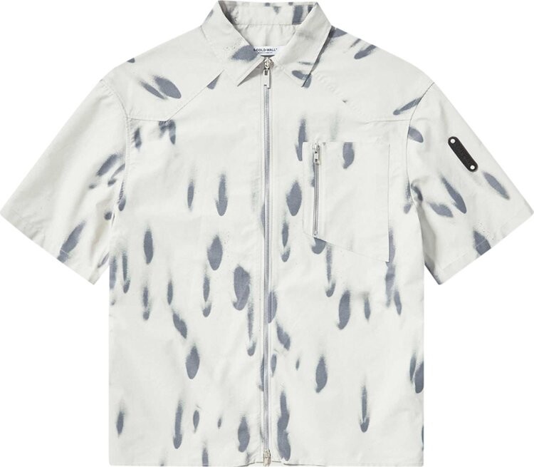 

Рубашка A-Cold-Wall* Printed Poly Bone Bluer Shirt 'Beige', загар
