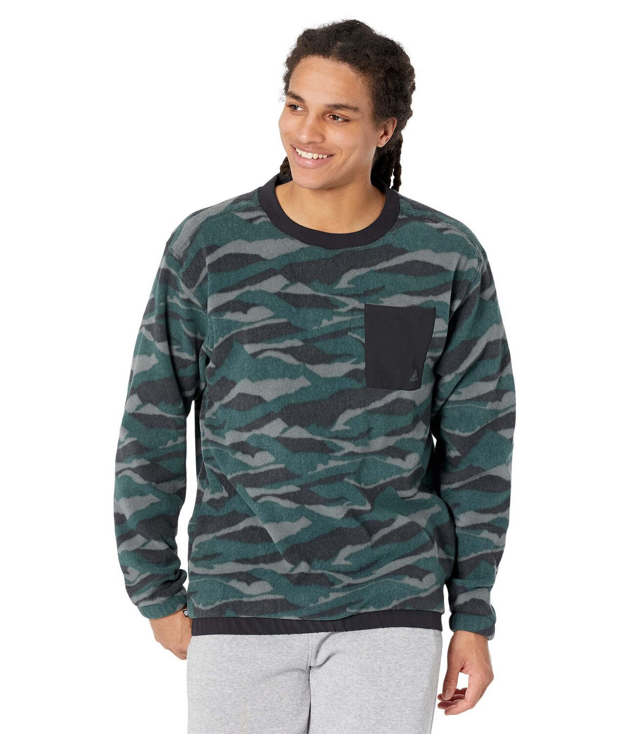 

Худи adidas Golf, Texture Printed Crew Sweatshirt