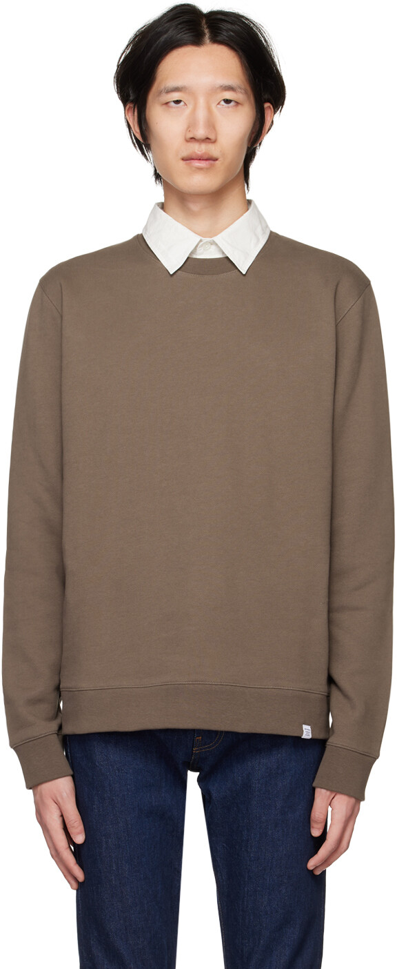 

Толстовка Vagn Taupe Tab Series Norse Projects, Коричневый, Толстовка Vagn Taupe Tab Series Norse Projects