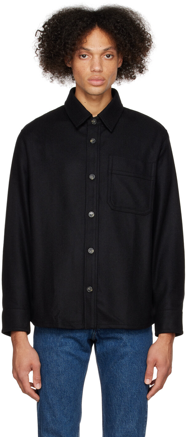 

Черная рубашка Basile A.P.C.