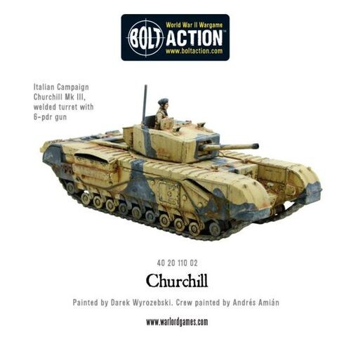 цена Фигурки Churchill Infantry Tank Warlord Games