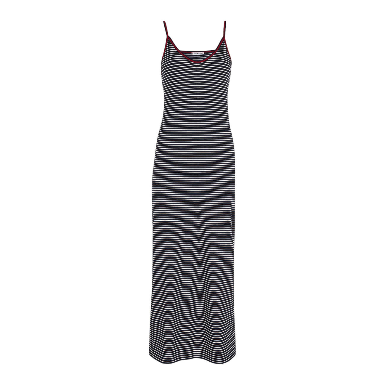 

Платье Tommy Hilfiger Slim Fit Ribbed Stripe, темно-синий/экрю