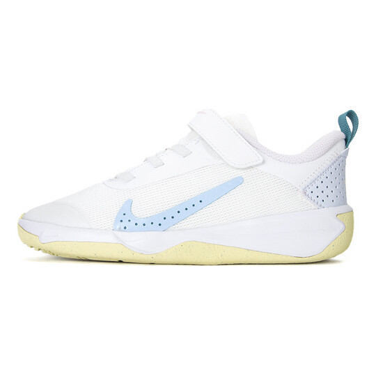 

Кроссовки (PS) Nike Omni Multi-Court 'Citron Tint Cobalt Bliss' DM9026-101, белый