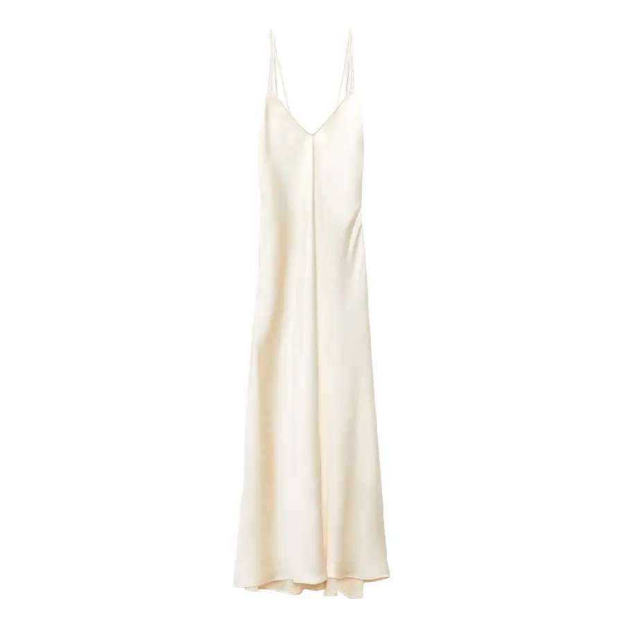 

Платье Zara Satin Camisole, кремовый