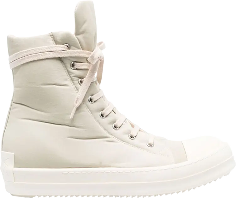 

Кроссовки Rick Owens DRKSHDW Strobe Cotton Nylon High Pearl, кремовый