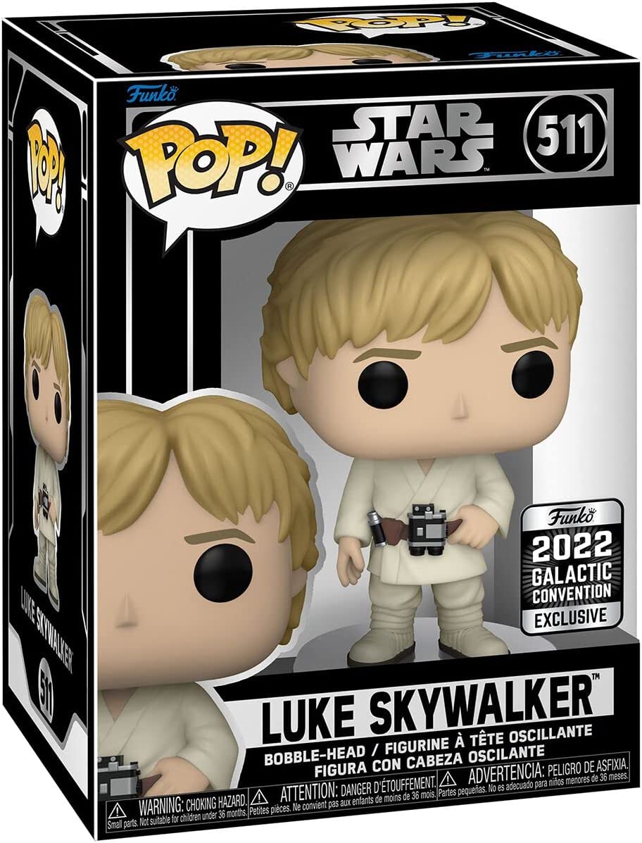Фигурка Funko POP! Luke Skywalker 2022 Star Wars Celebration фигурка funko pop bobble star wars valentines luke skywalker with grogu