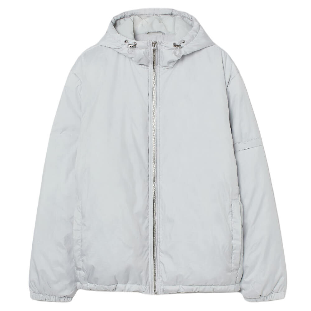 

Куртка H&M Padded, светло-серый