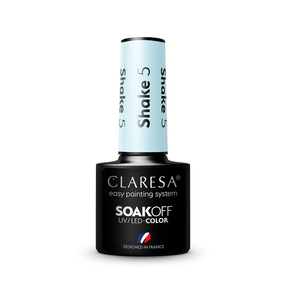 

Claresa Гибридный лак Soak Off UV/LED Shake 5 5г
